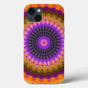 Swirling Kaleidoscope of Colours iPhone 13 Case