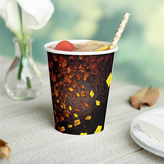 Swirling Paper Cups (Insitu)