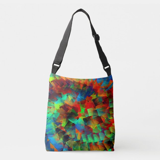 Swirling Party..... Crossbody Bag (Front)