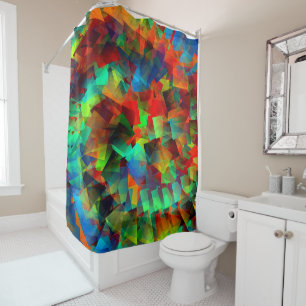 Swirling Party..... Shower Curtain