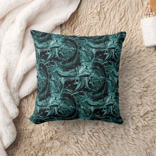 Swirling Sea...... Cushion (Blanket)