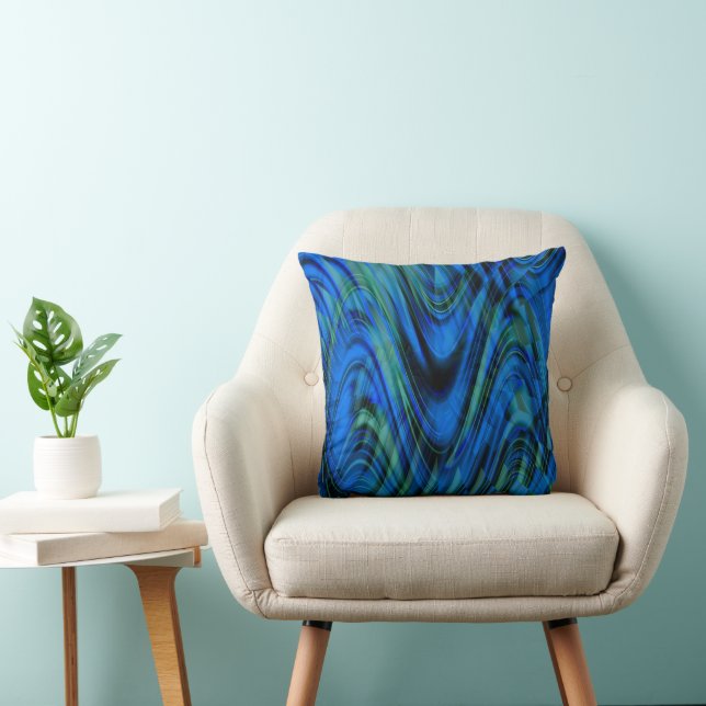 Swirling Seas...... Cushion (Chair)