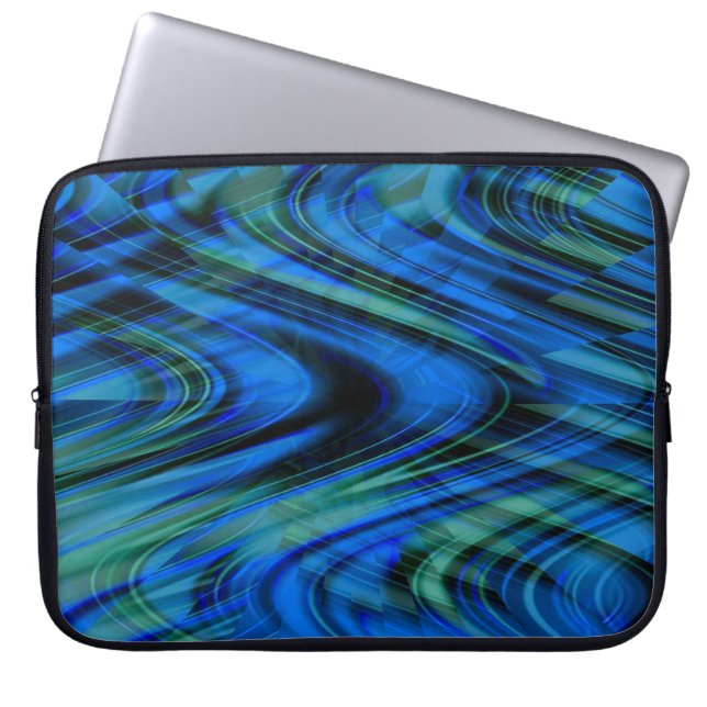 Swirling Seas...... Laptop Sleeve (Front)