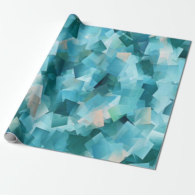 Swirling Seas.... Wrapping Paper (Unrolled)