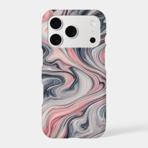 Swirling Shades of Pink, Grey, and White