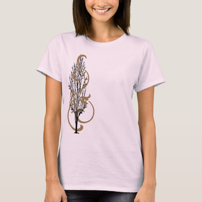 Swirling Tree T-Shirt (Front)