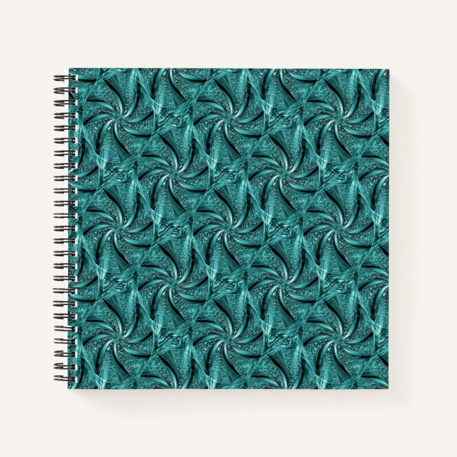 Swirling under the Sea...... Notebook (Front)