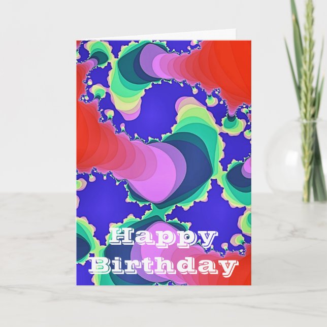 SWIRLING WATER  CARD (Front)