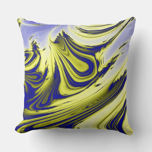 SWIRLING WATER CUSHION (Front)