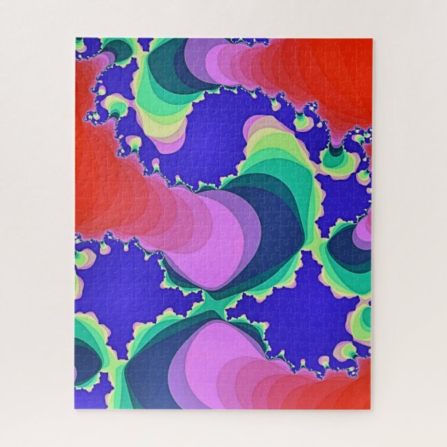 SWIRLING WATER   JIGSAW PUZZLE (Vertical)
