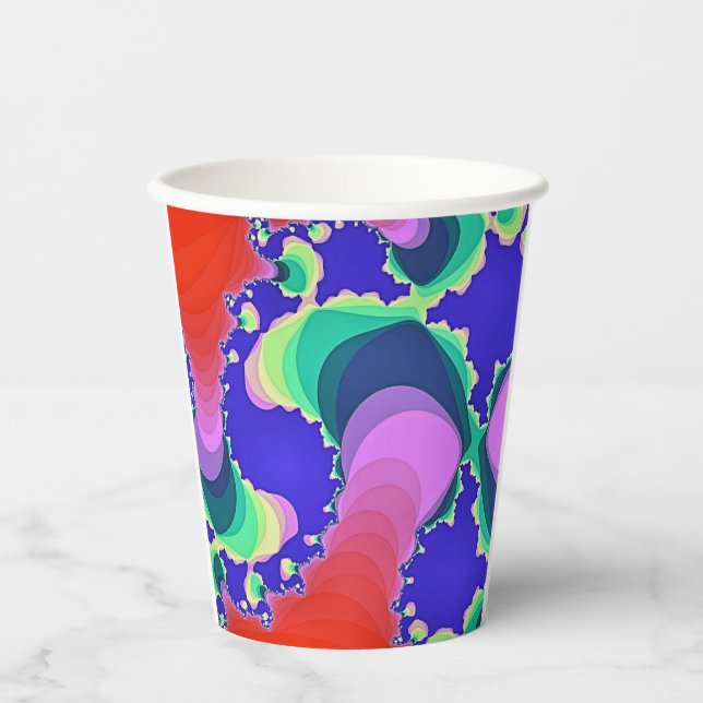 SWIRLING WATER PAPER CUPS (Front)