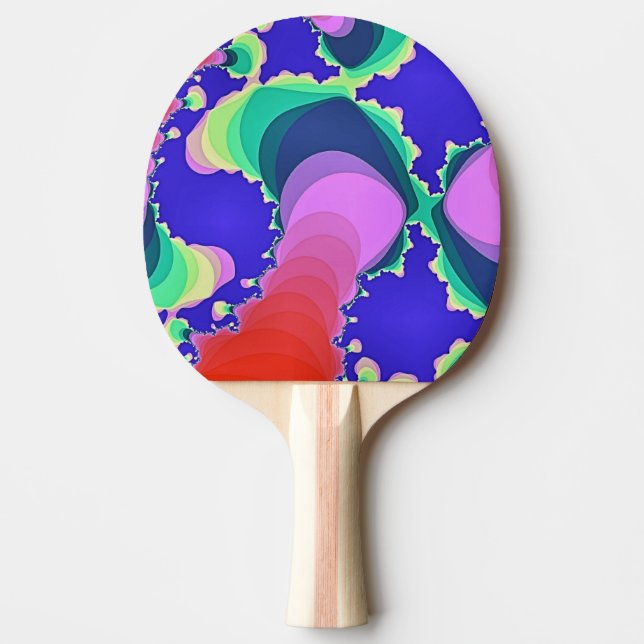 SWIRLING WATER PING PONG PADDLE (Front)