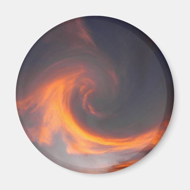 Swirling wave...... magnet (Front)