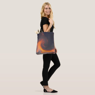 Swirling wave..... tote bag