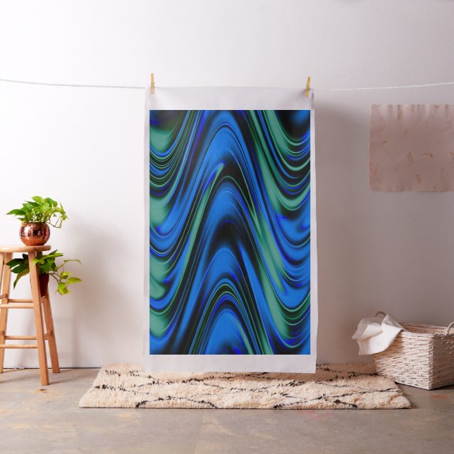 Swirling waves..... fabric (In Situ)