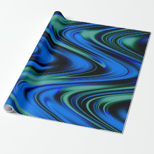 Swirling waves..... wrapping paper