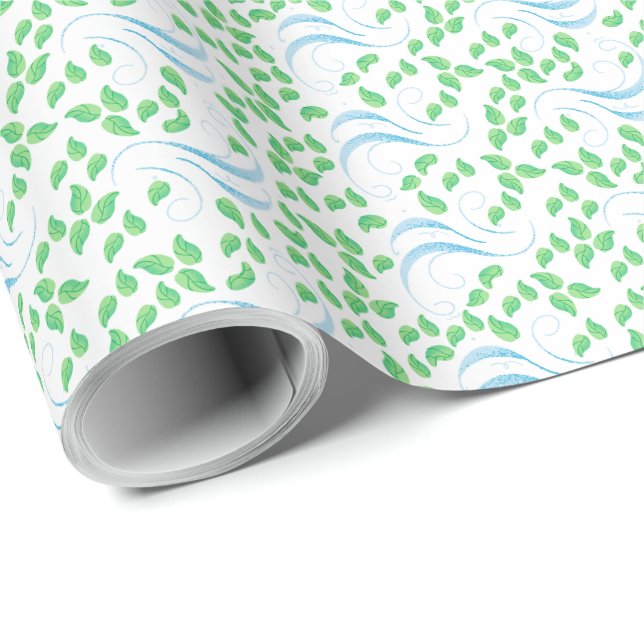Swirling Wind Wrapping Paper (Roll Corner)