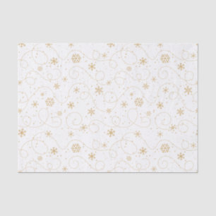 Swirls and Snowflakes Holiday Tissue Paper