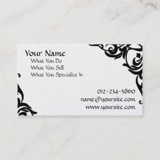 Swirls Business Card