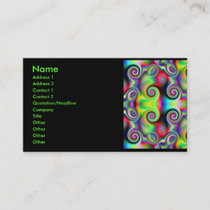 Swirls Business Card