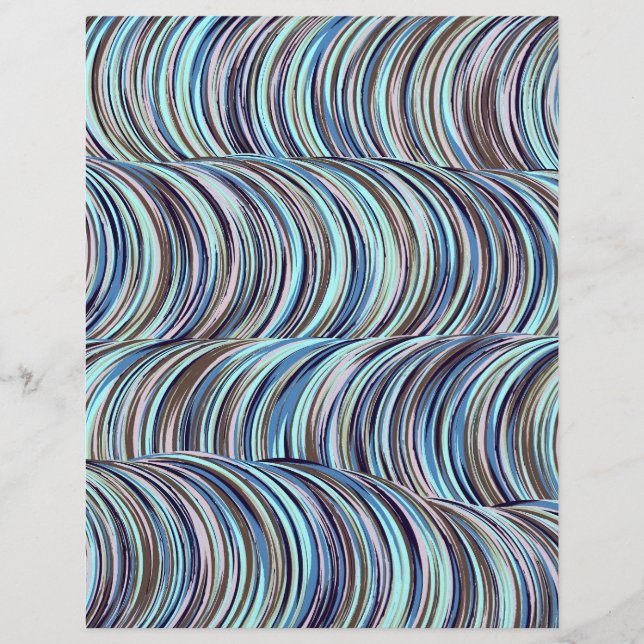 Swirls Custom Letterhead (Front)