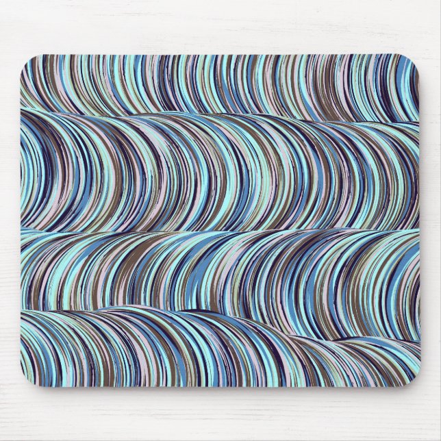 Swirls Mouse Pad (Front)