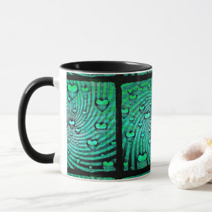 Swirls Of Hearts Mug