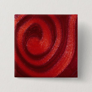 Swirls of nail polish 15 cm square badge