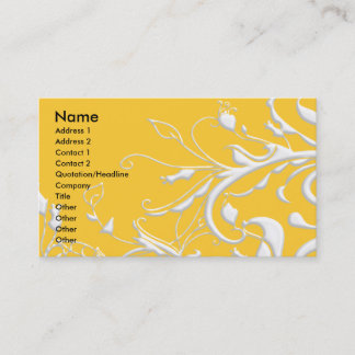 Swirls of Nature Business Card