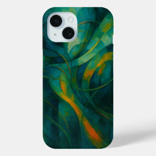 Swirls of Nature's Breath iPhone 15 Case