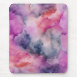 Swirls of Purple Marble  Mouse Pad