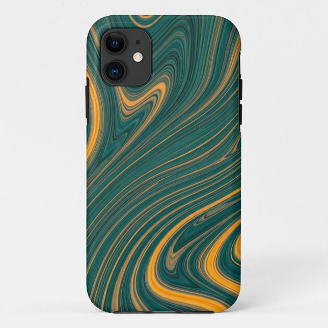 Swirls of Sunshine Case-Mate iPhone Case (Back)