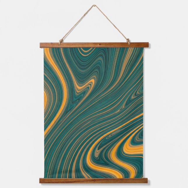 Swirls of Sunshine Hanging Tapestry (Front)