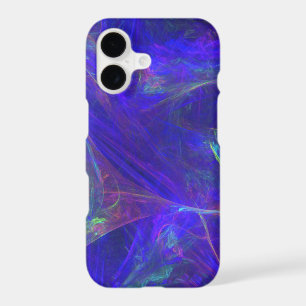 Swirls of Vibrant Colours Abstract Pink Green Blue