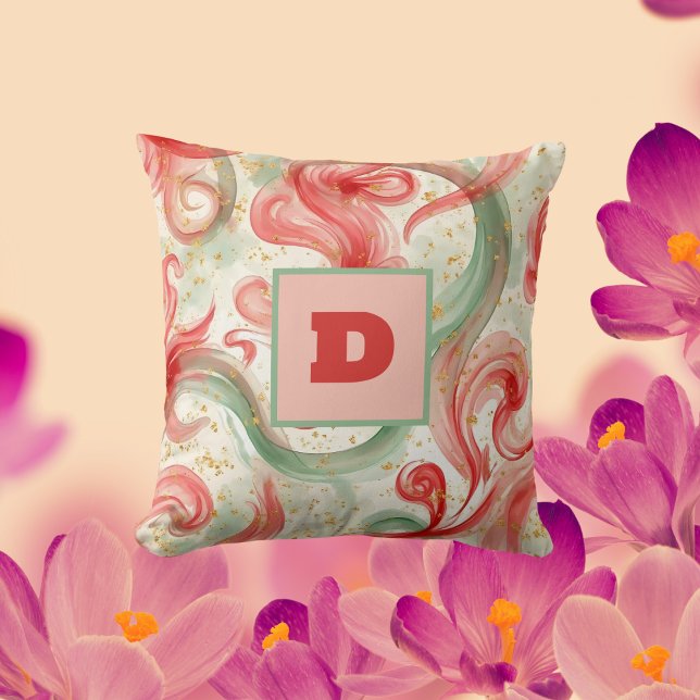 Swirls of Vibrant Expression  Cushion (Creator Uploaded)