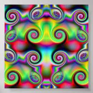 Swirls Poster