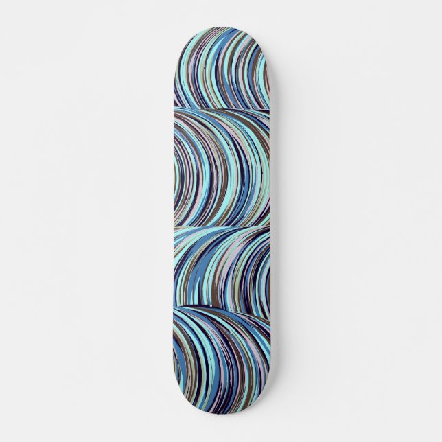 Swirls Skateboard (Front)