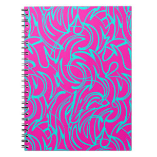 Swirls Spiral Notebook