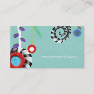 Swirls Template Business Card