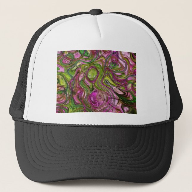 Swirls Trucker Hat (Front)