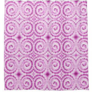 Swirly Abstract Shower Curtain