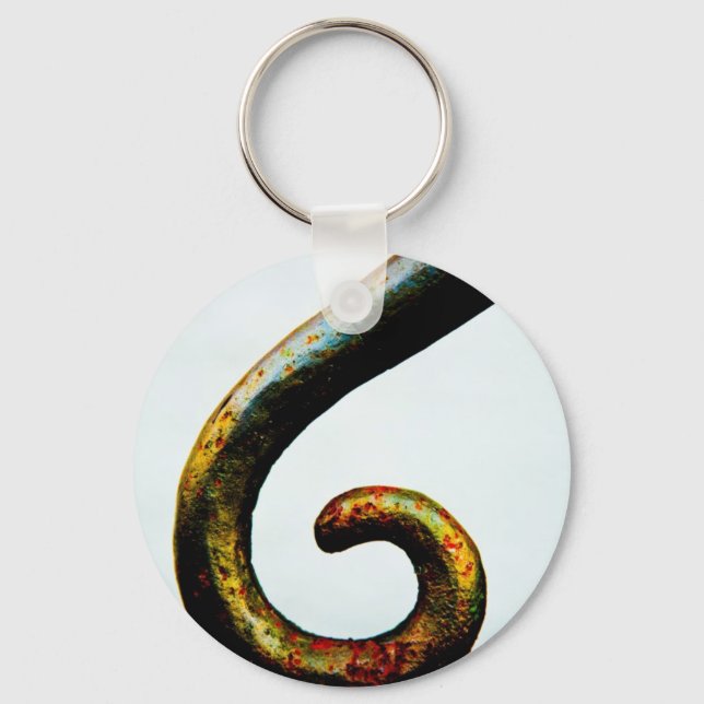 Swirly Banister Key Ring (Front)