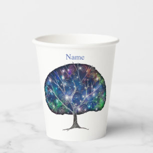 Swirly branch Tree Thunder_Cove Paper Cups