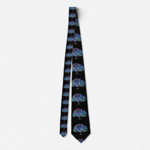 Swirly branch Tree Thunder_Cove Tie