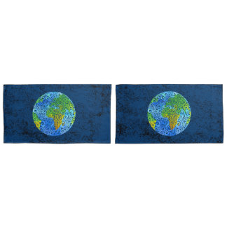 Swirly Earth Pillowcase