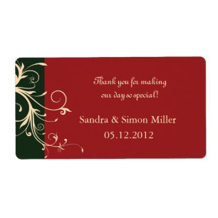 Swirly Elegance - Wedding thank you labels-2