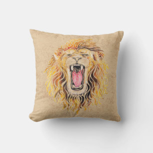 Swirly Lion Cushion