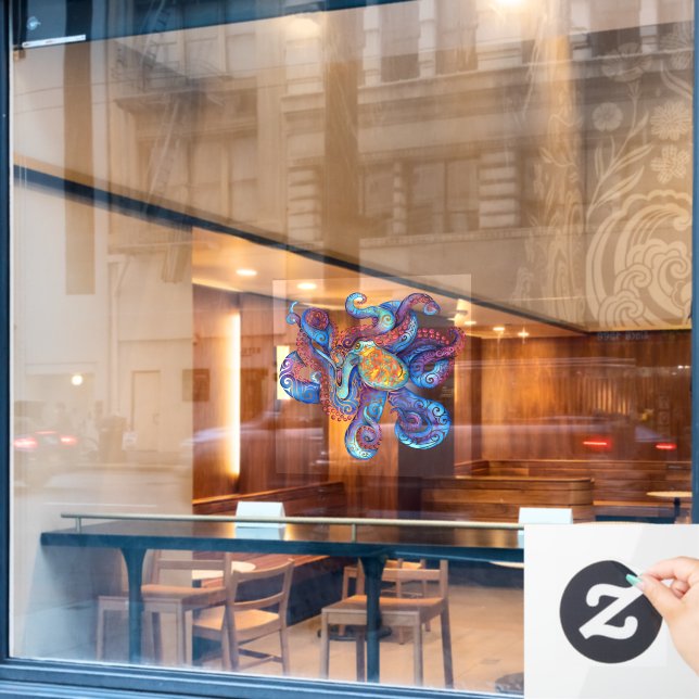 Swirly Octopus (Cafe Window)