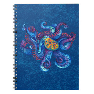 Swirly Octopus  Notebook