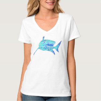 Swirly Shark T-Shirt